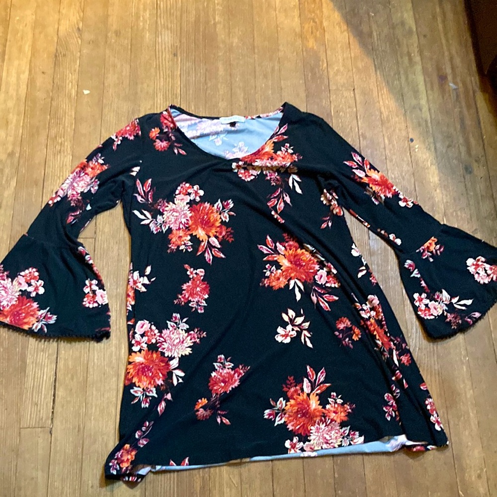 Women’s Floral Dress mid length
